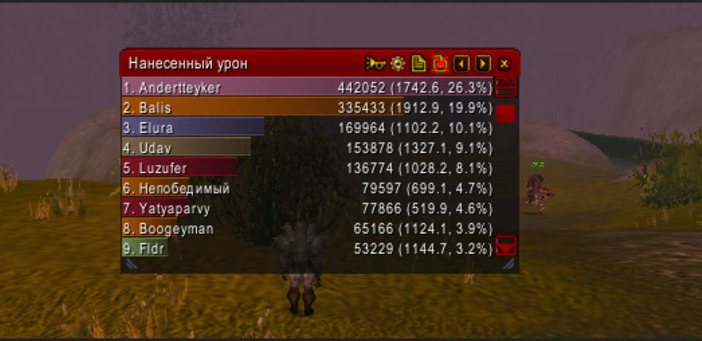 Скачать Recount + CombatLogFix(2.4.3)